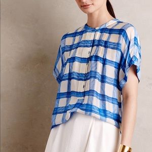 Anthropologie Maeve Tierra Blouse - Small